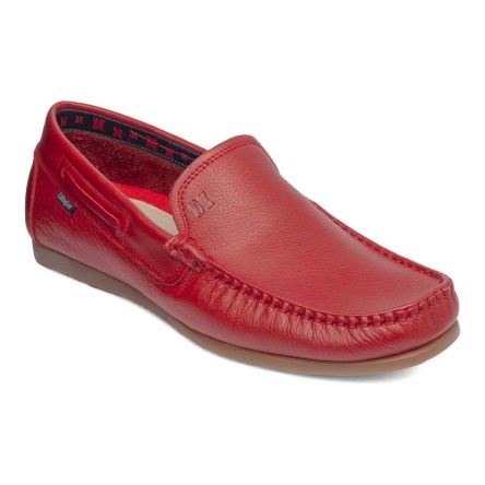 Callaghan 15200 Driveline Men's Loafers Red | NSBIKP