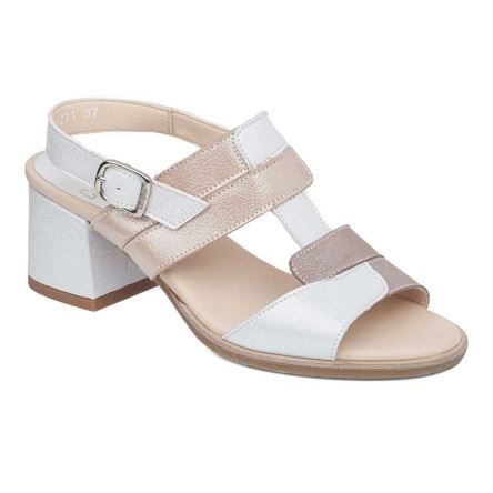 Callaghan 29211 Kibow Women's Heels Sandals White | XGWZSH