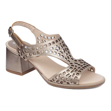 Callaghan 29213 Kibow Women's Heels Sandals Gold | LKZSTH