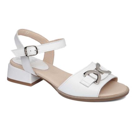 Callaghan 30307 Luna Women's Heels Sandals White | JZYUMP