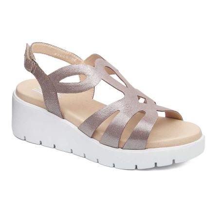 Callaghan 32005 Bera Women's Platform Sandals Brown | YIFWEP