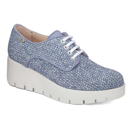 Callaghan 32101 Amal Women's Platform Shoes Blue | WPNTMU