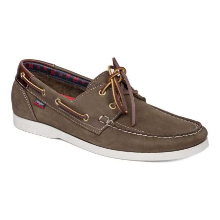 Callaghan 51600 Yate Men's Boat Shoes Olive | WGESIT