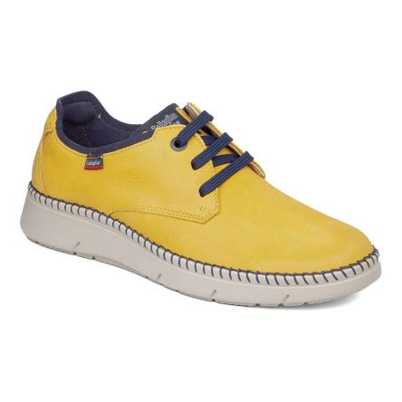 Callaghan 53500 Circular Men's Lace Up Shoes Yellow | NDIOLC