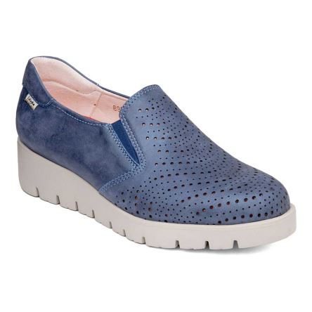 Callaghan 89892 Haman Women's Platform Shoes Navy | RAZTXJ