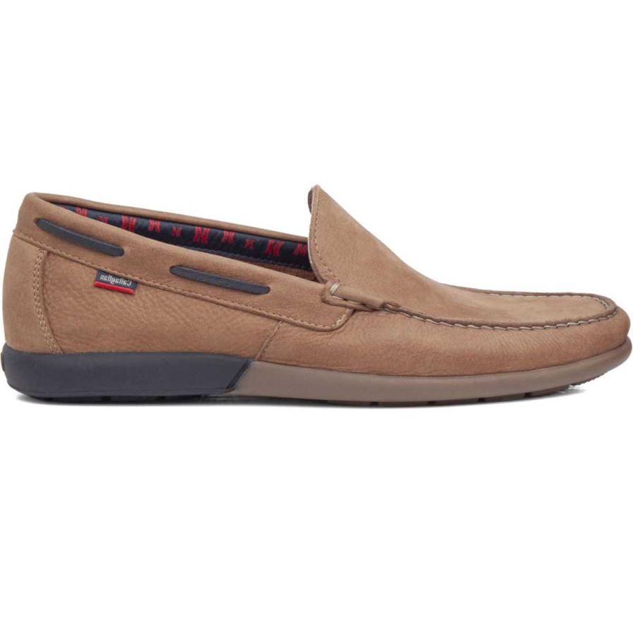 Callaghan 11803 Mediterrani Men's Loafers Beige | ECFYPI