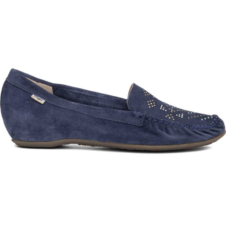 Callaghan 12043 Dance Women's Loafers Navy | BXZIDL