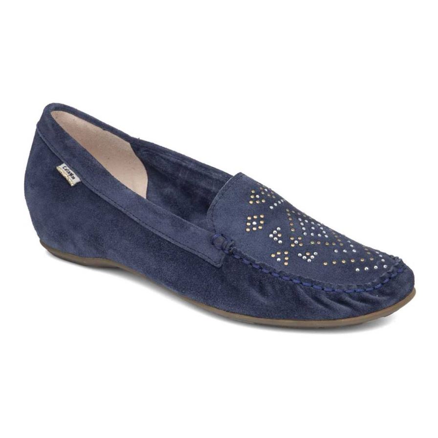 Callaghan 12043 Dance Women\'s Loafers Navy | BXZIDL