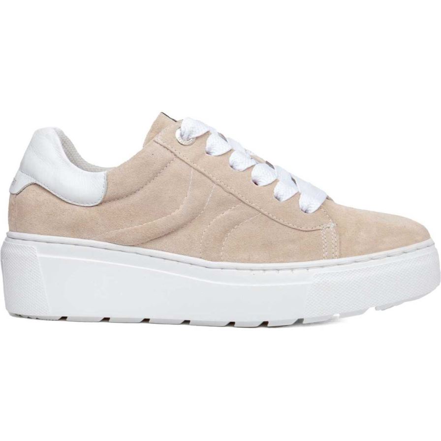 Callaghan 14934 Moon Line Women's Sneakers Beige | QTGAHN