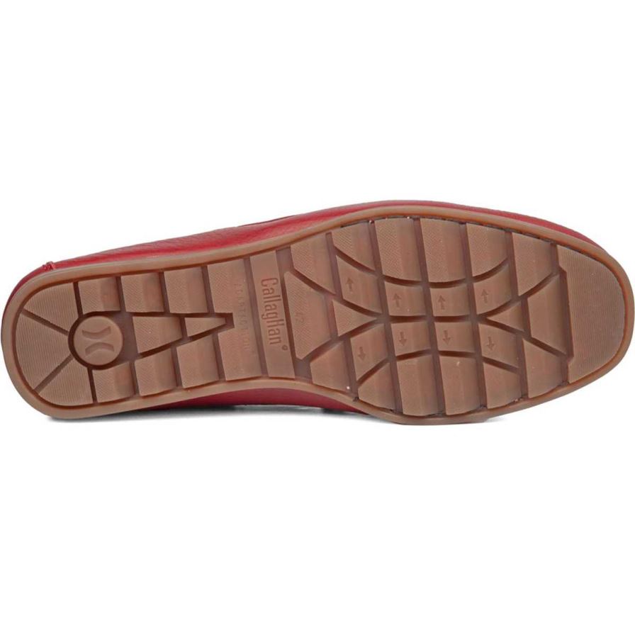 Callaghan 15200 Driveline Men's Loafers Red | NSBIKP