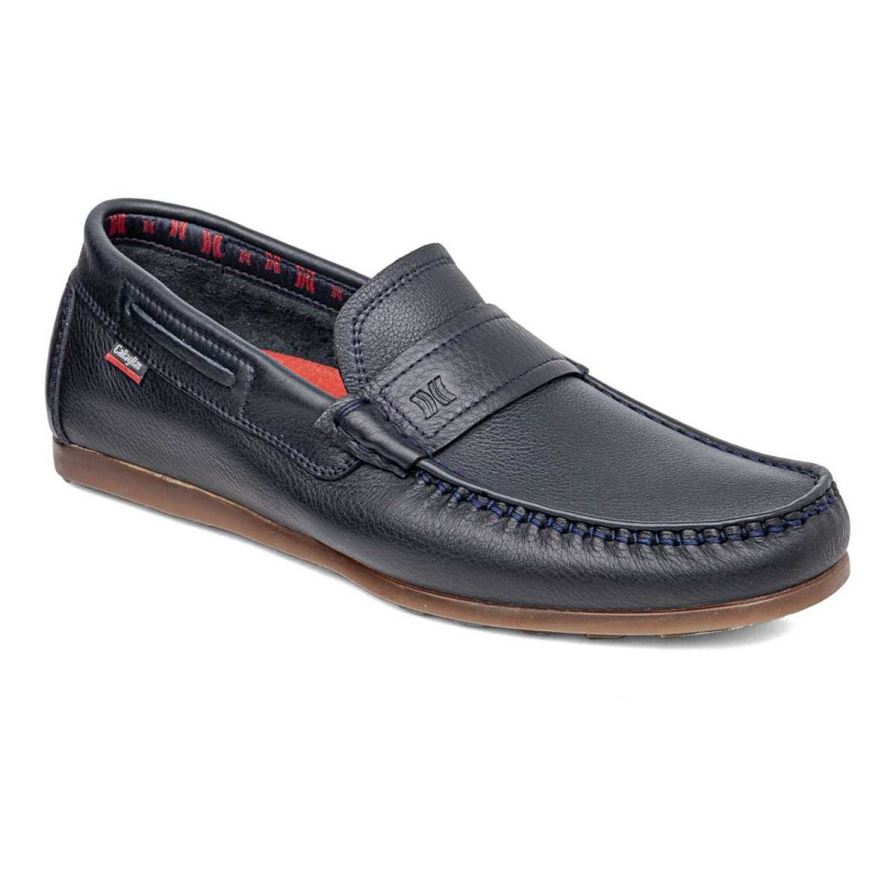 Callaghan 15202 Driveline Men\'s Loafers Black | TIJWPB