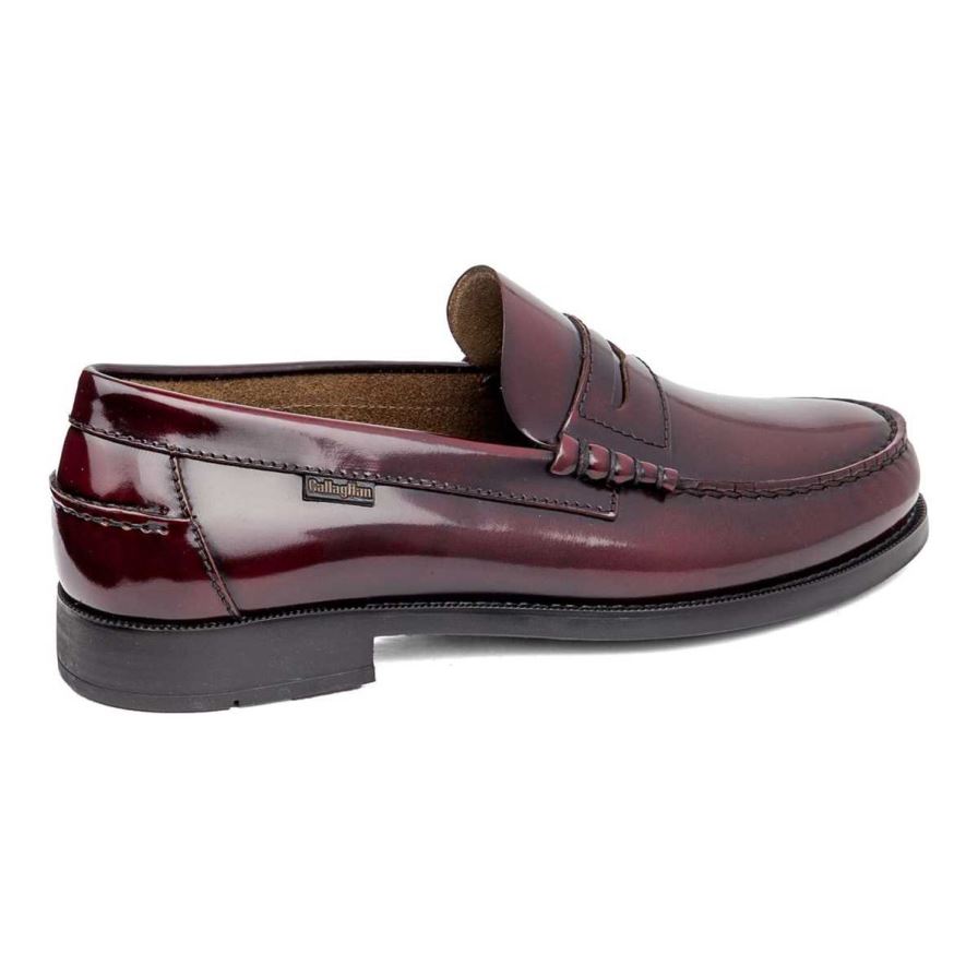 Callaghan 16100 Pure Confort Men's Loafers Burgundy | EVAMGD