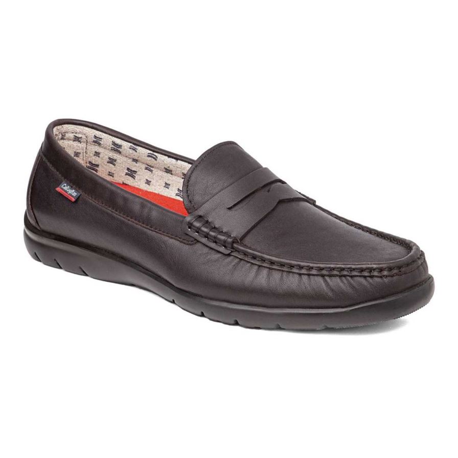 Callaghan 18003 Tenger Men\'s Loafers Chocolate | DKSUYN