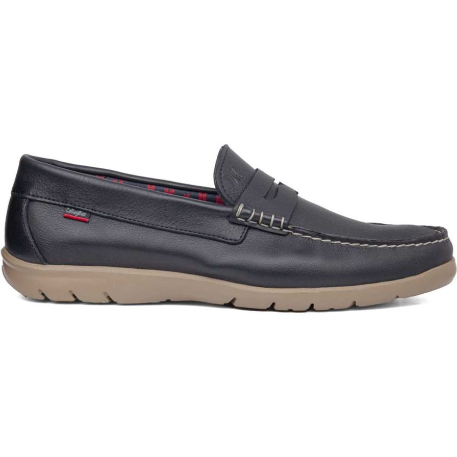 Callaghan 18004 Tenger Men's Loafers Navy | VTRHZX