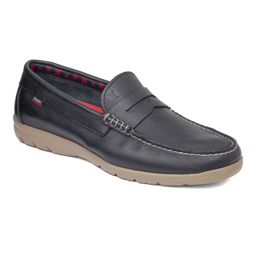 Callaghan 18004 Tenger Men\'s Loafers Navy | VTRHZX