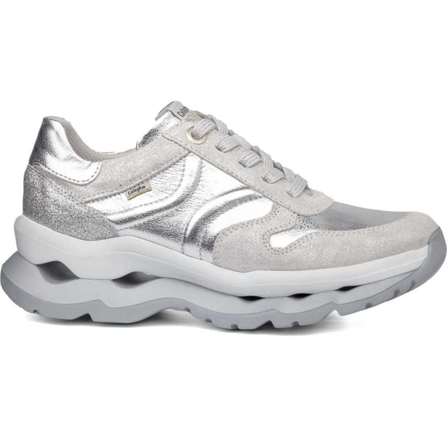 Callaghan 18820 Sole Women's Sneakers Silver | NTGXUM
