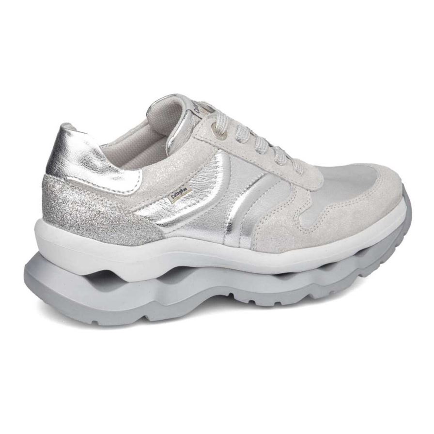 Callaghan 18820 Sole Women's Sneakers Silver | NTGXUM