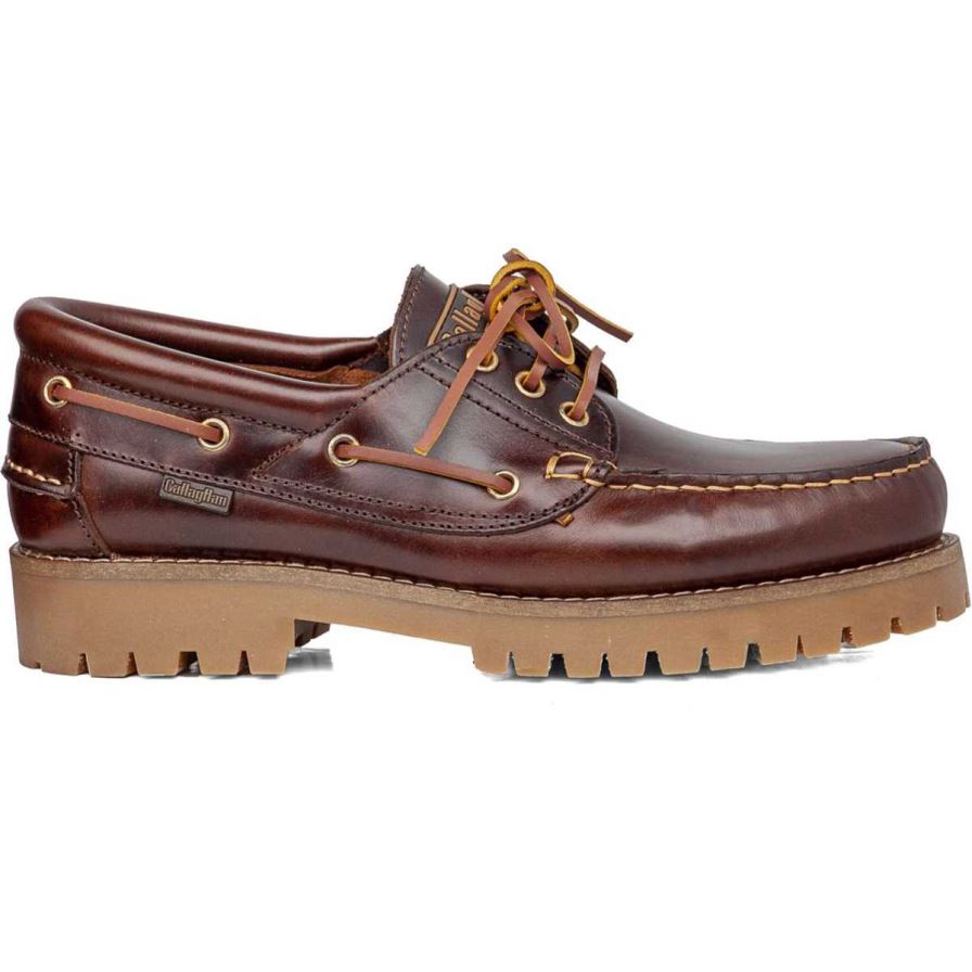 Callaghan 21910 Timber Cro Men's Boat Shoes Brown | VOPGSH