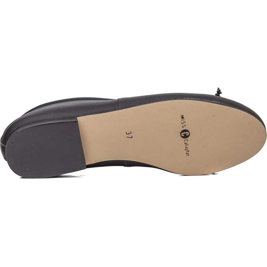 Callaghan 25000 Nora-H Women's Ballerina Black | DQANLR