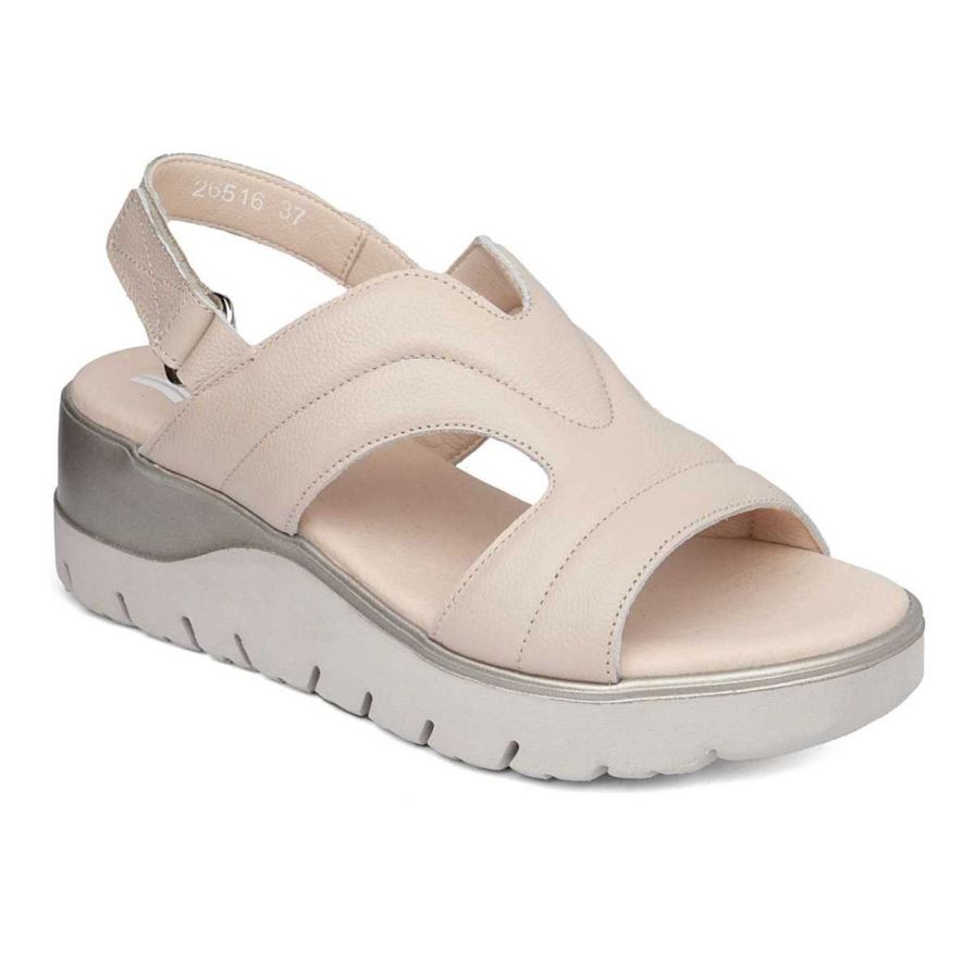 Callaghan 26516 Uwanja Women\'s Platform Sandals Pink | LNMRXO