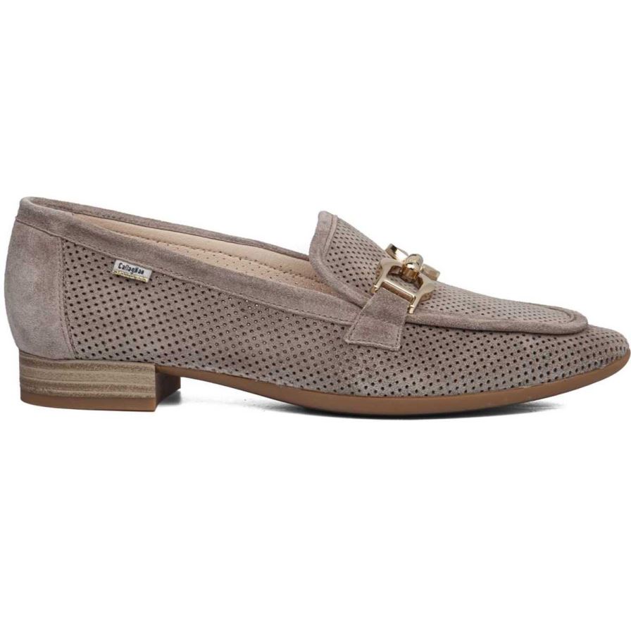 Callaghan 26906 Purple Women's Loafers Brown | YMWVSA