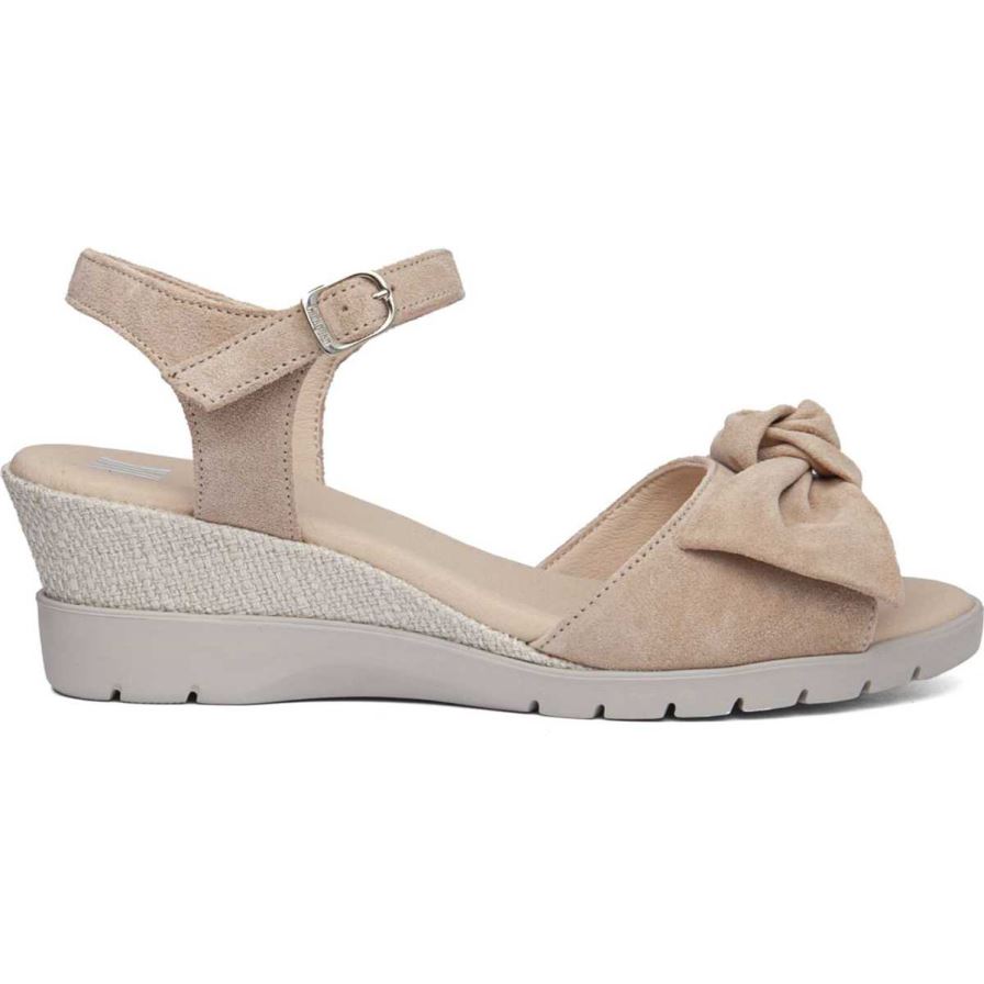 Callaghan 29115 Esperanza Women's Wedge Sandals Beige | MVGJKL