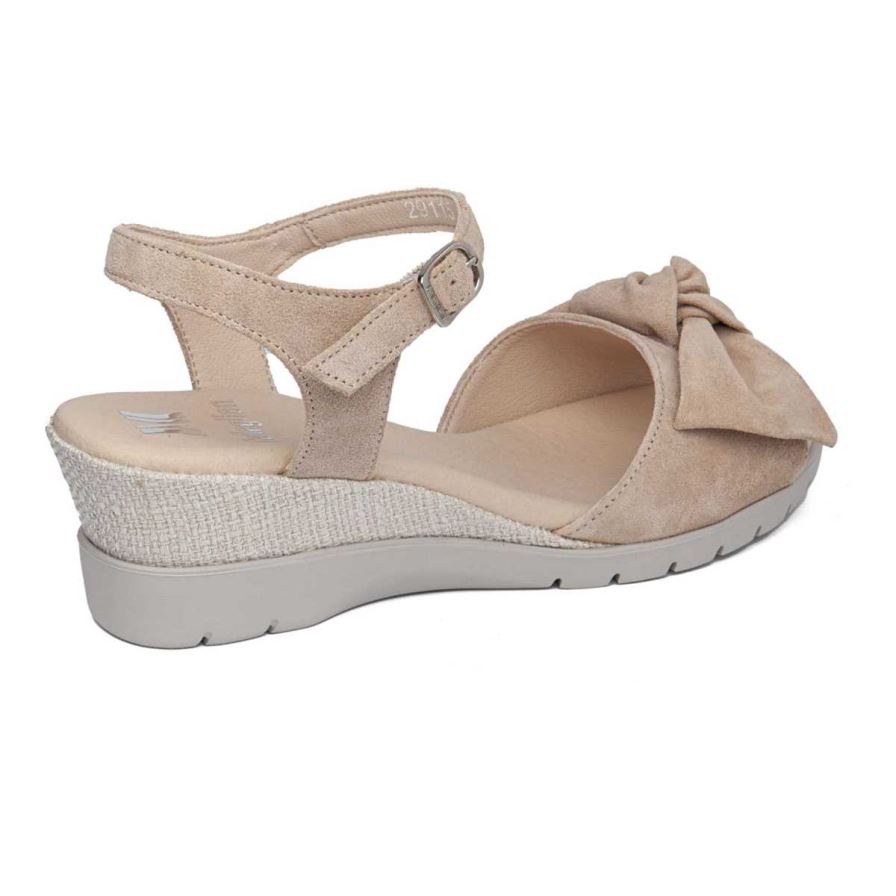 Callaghan 29115 Esperanza Women's Wedge Sandals Beige | MVGJKL