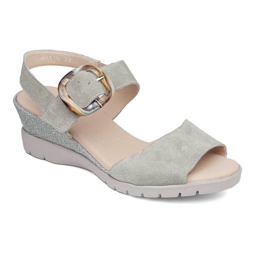 Callaghan 29116 Esperanza Women\'s Wedge Sandals Mint | XRYWKA
