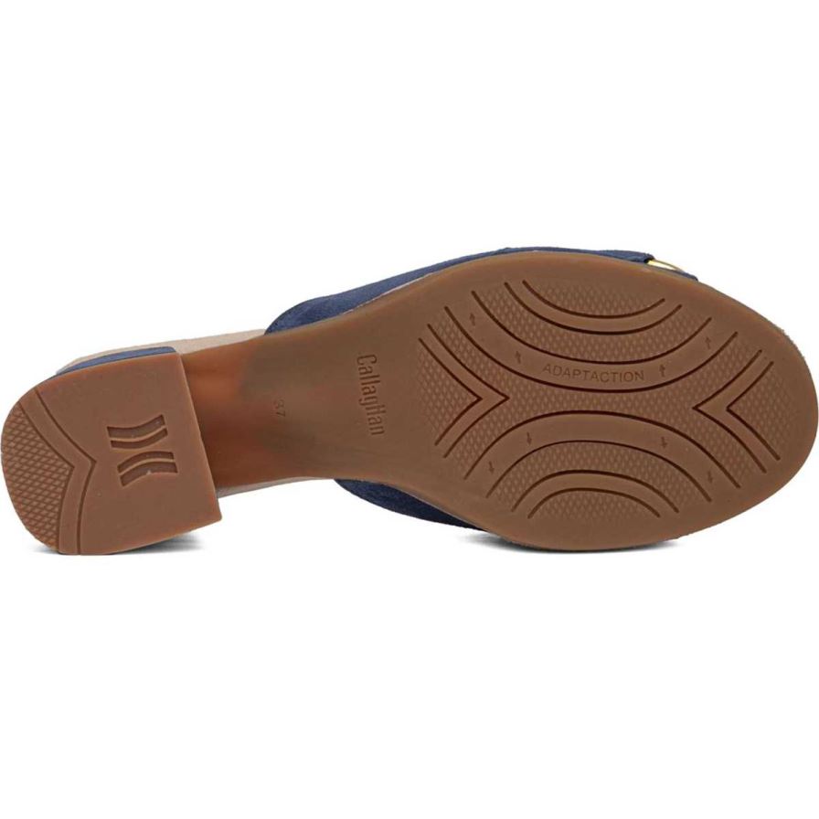 Callaghan 29208 Kibow Women's Heels Sandals Navy | DWFKHL