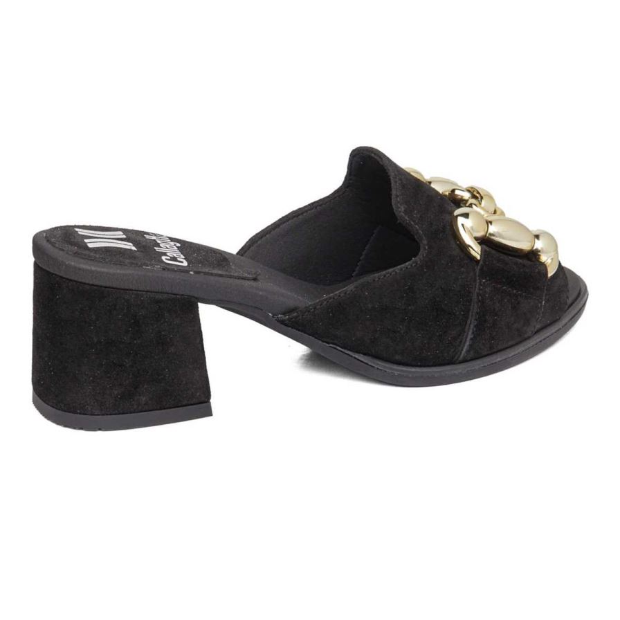 Callaghan 29208 Kibow Women's Heels Sandals Black | HKOVXS