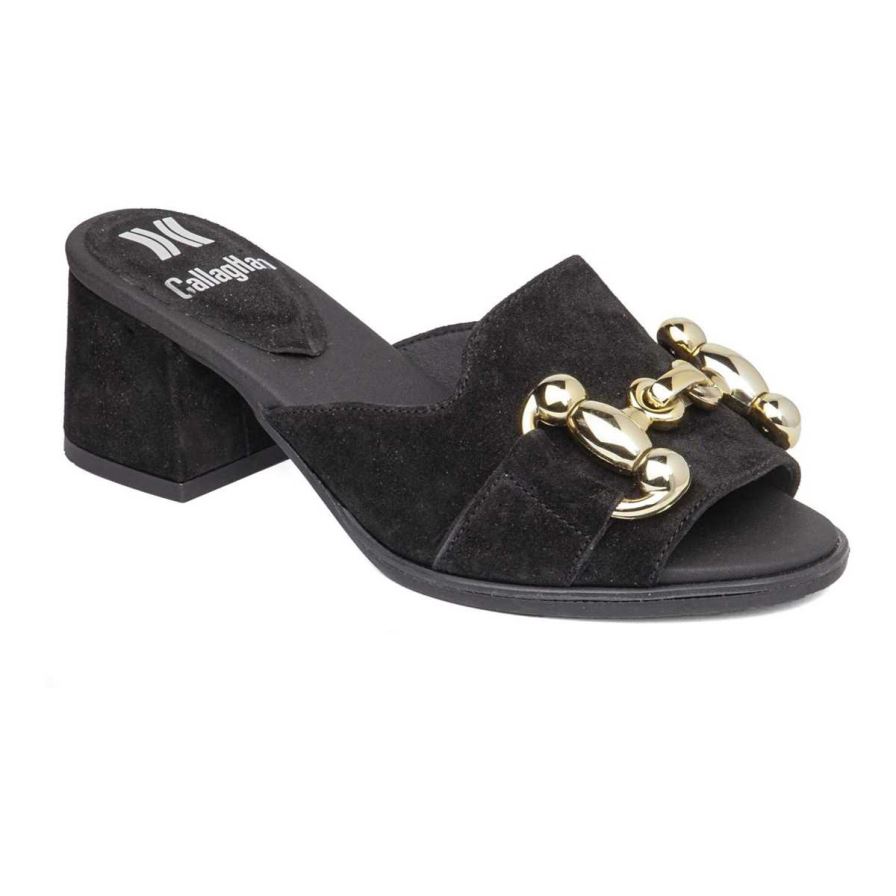 Callaghan 29208 Kibow Women\'s Heels Sandals Black | HKOVXS