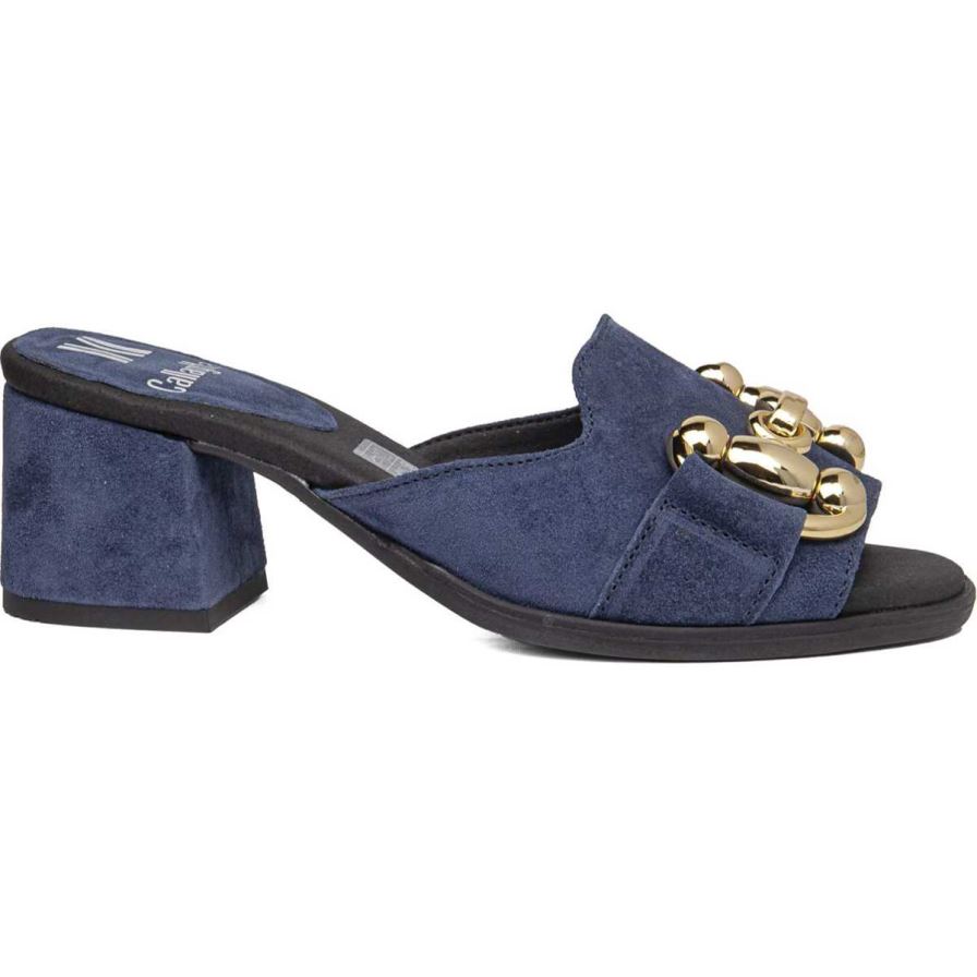 Callaghan 29208 Kibow Women's Heels Sandals Navy | ZITHRE