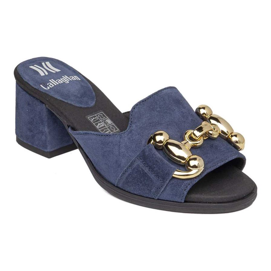Callaghan 29208 Kibow Women\'s Heels Sandals Navy | ZITHRE