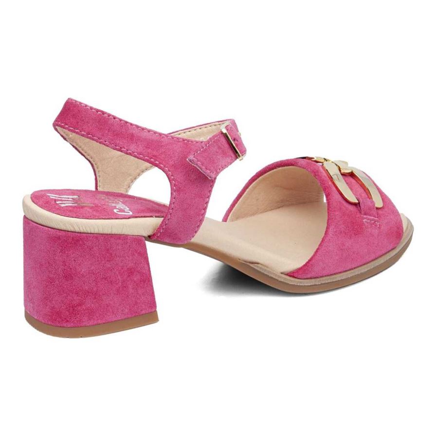 Callaghan 29210 Kibow Women's Heels Sandals Pink | CKMIQT