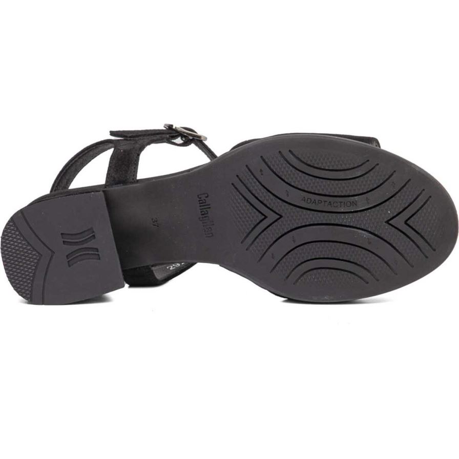 Callaghan 29210 Kibow Women's Heels Sandals Black | QWHYGN