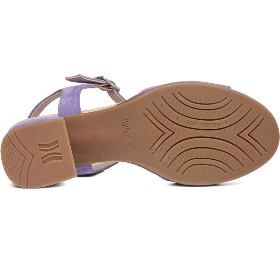 Callaghan 29210 Kibow Women's Heels Sandals Purple | RJHOCZ