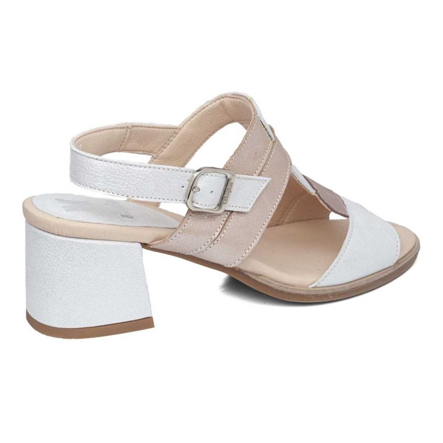 Callaghan 29211 Kibow Women's Heels Sandals White | XGWZSH