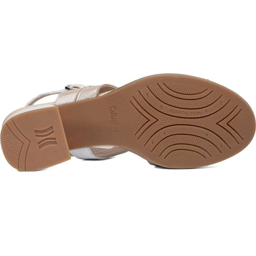 Callaghan 29211 Kibow Women's Heels Sandals White | XGWZSH