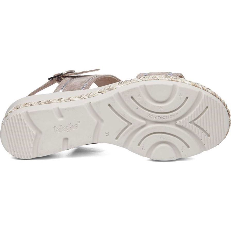 Callaghan 29805 Mara Women's Wedge Sandals Beige | ARVPQZ