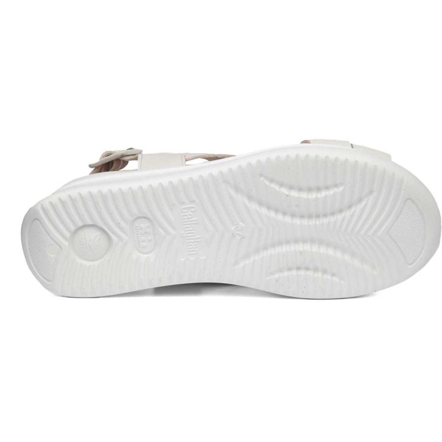 Callaghan 29902 Llana Women's Platform Sandals White | HNQGVS