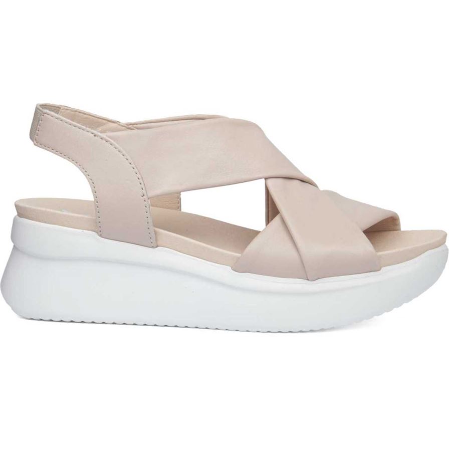 Callaghan 29904 Llana Women's Platform Sandals Pink | LXPTGN