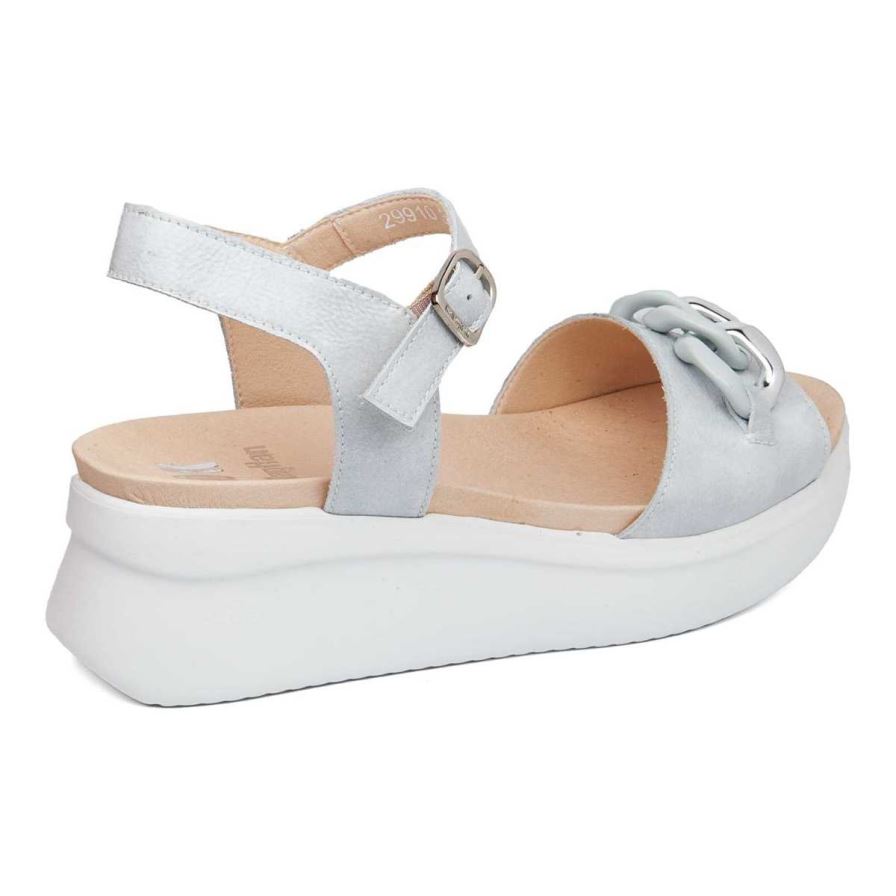 Callaghan 29910 Llana Women's Wedge Sandals Light Blue | XORDZN