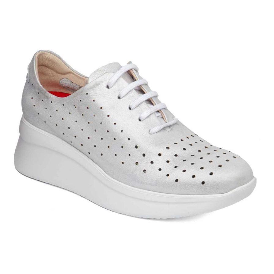 Callaghan 30000 Hanna Women\'s Platform Shoes White | WSELZC