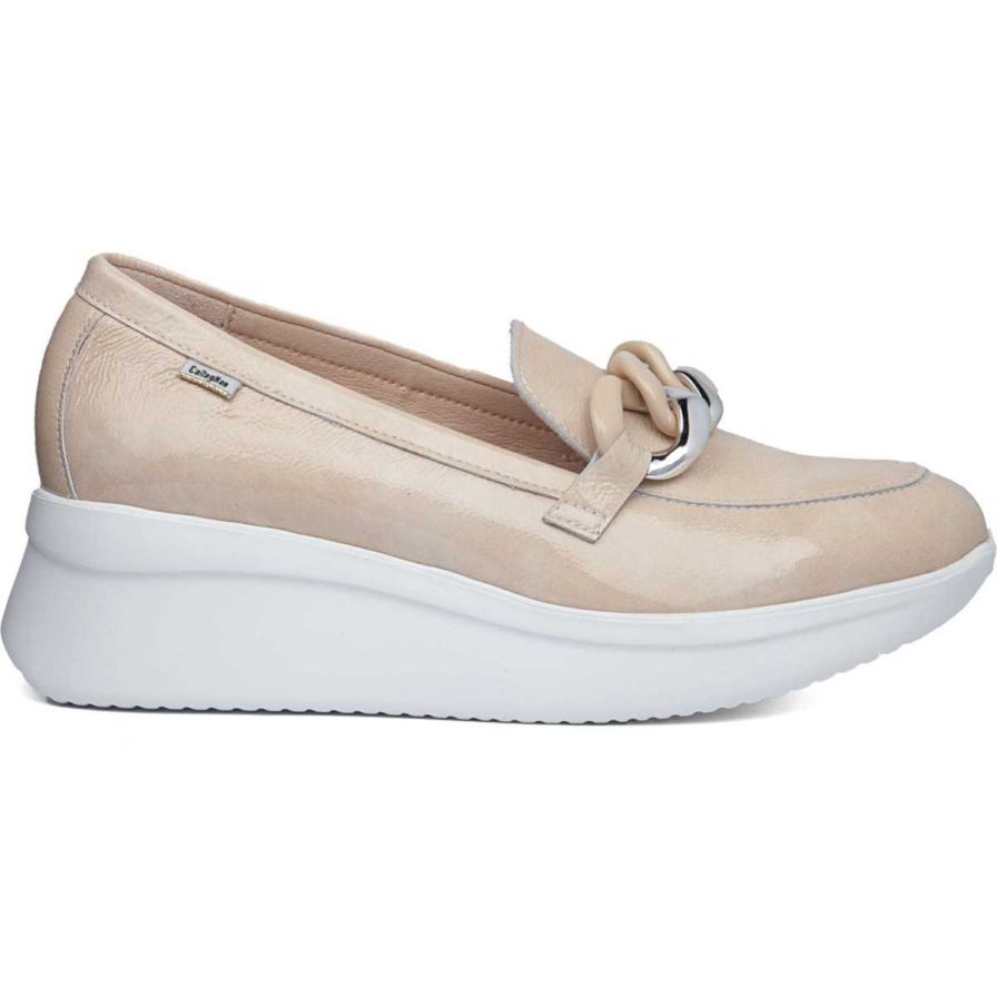 Callaghan 30019 Hanna Women's Platform Shoes Beige | IMSUAY