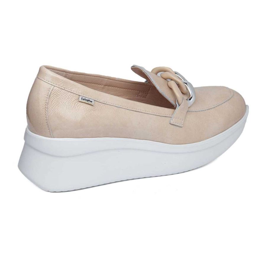 Callaghan 30019 Hanna Women's Platform Shoes Beige | IMSUAY
