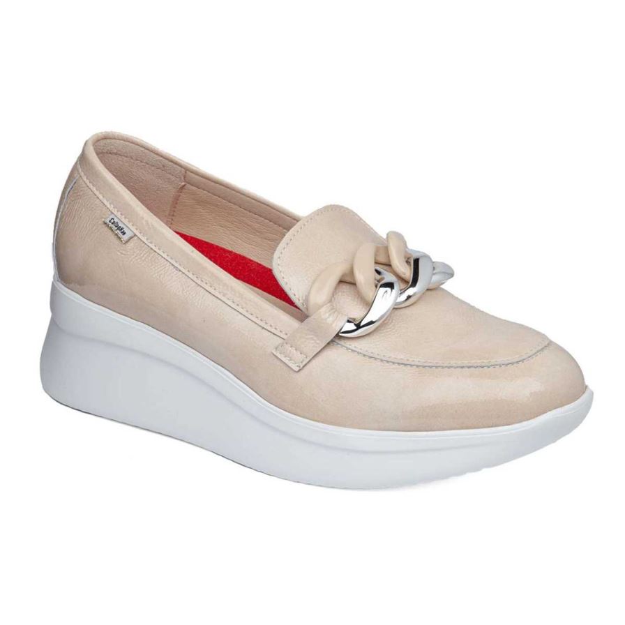 Callaghan 30019 Hanna Women\'s Platform Shoes Beige | IMSUAY