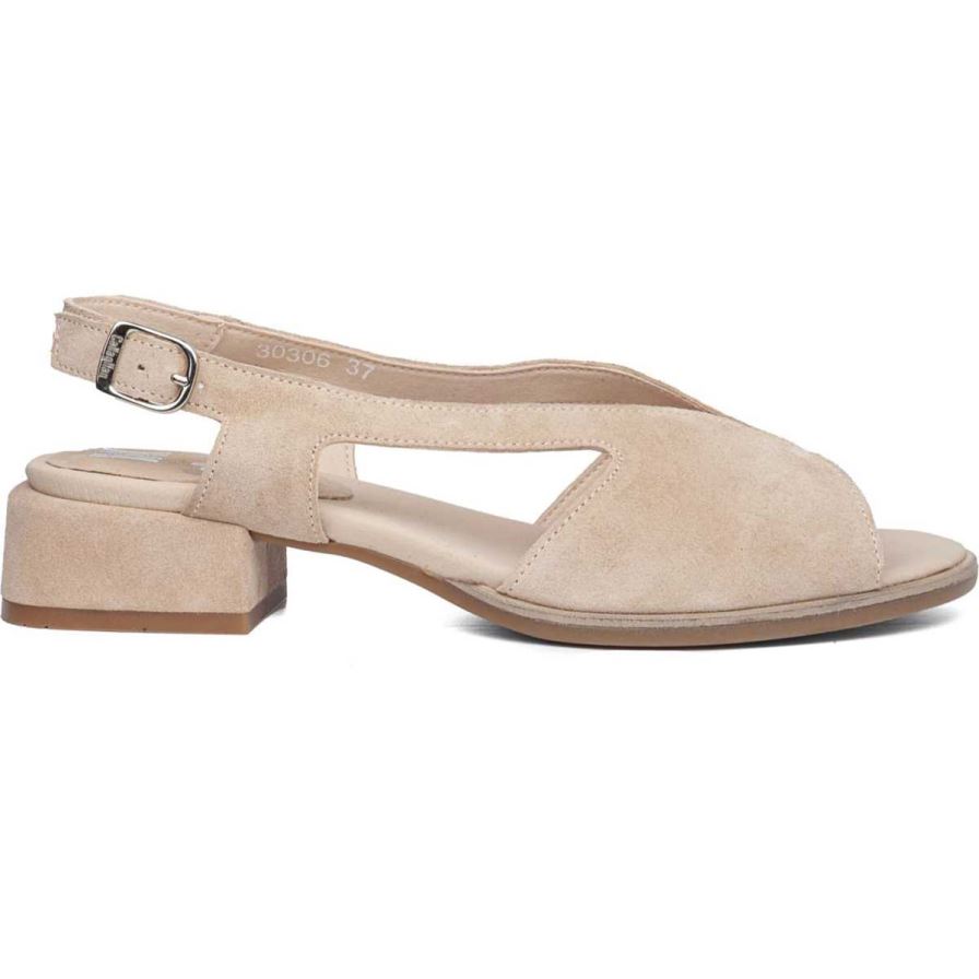 Callaghan 30306 Luna Women's Heels Sandals Beige | NPVZJQ
