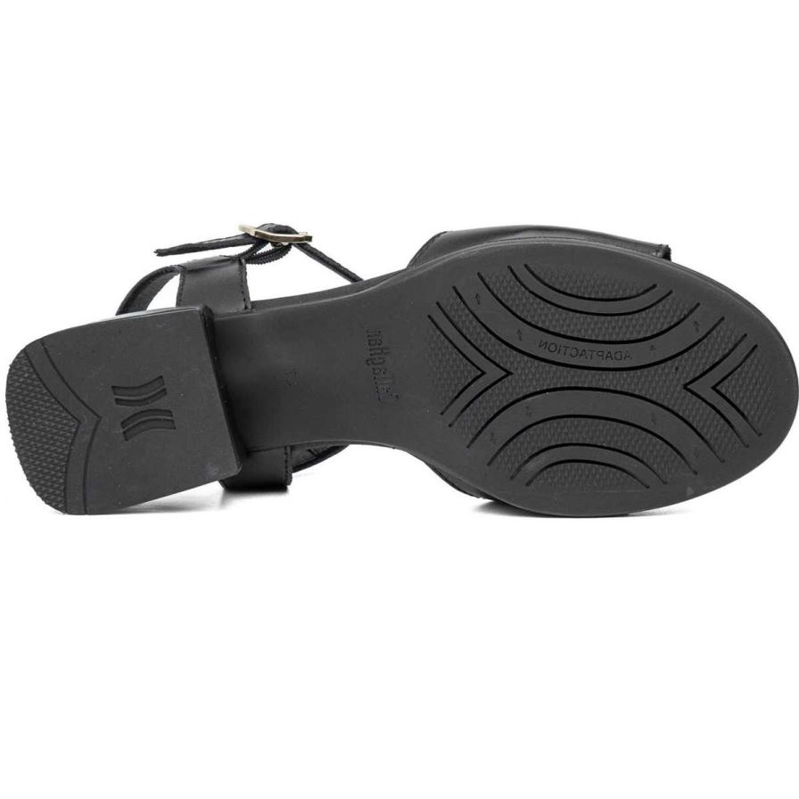 Callaghan 30307 Luna Women's Heels Sandals Black | BJNLPR
