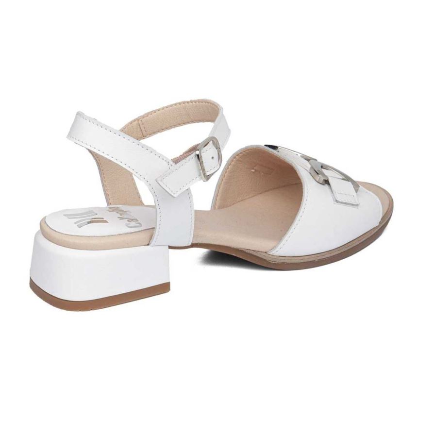 Callaghan 30307 Luna Women's Heels Sandals White | JZYUMP