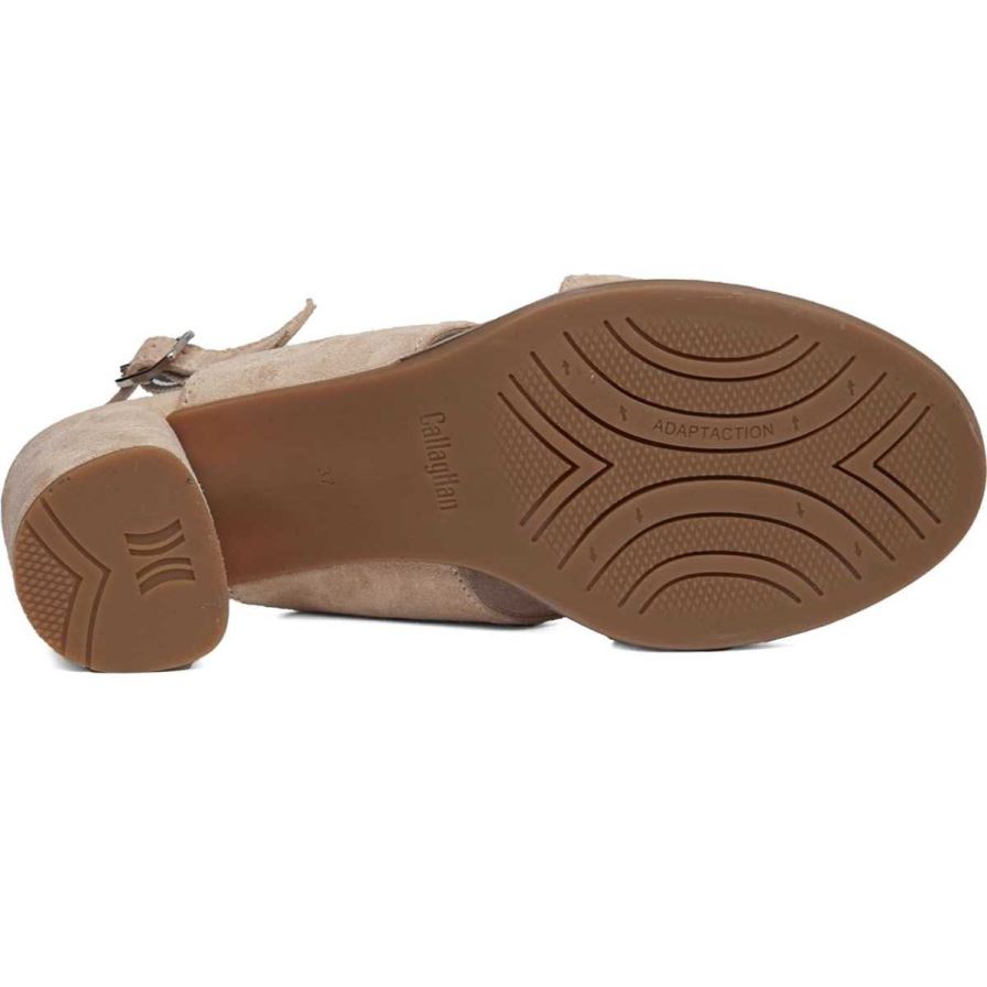 Callaghan 31901 Kanji Women's Heels Sandals Beige | QXDBNR